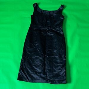 Banana Republic Elegant Black Midi Dress